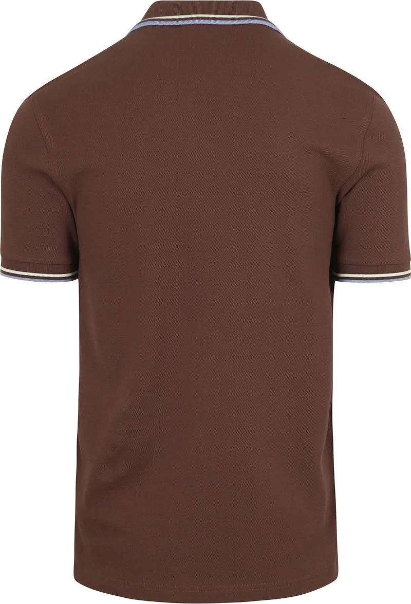 Fred Perry Fred Perry M3600 Polo Braun Y66 - Größe M, Braun, – Produktbild 1 von 4