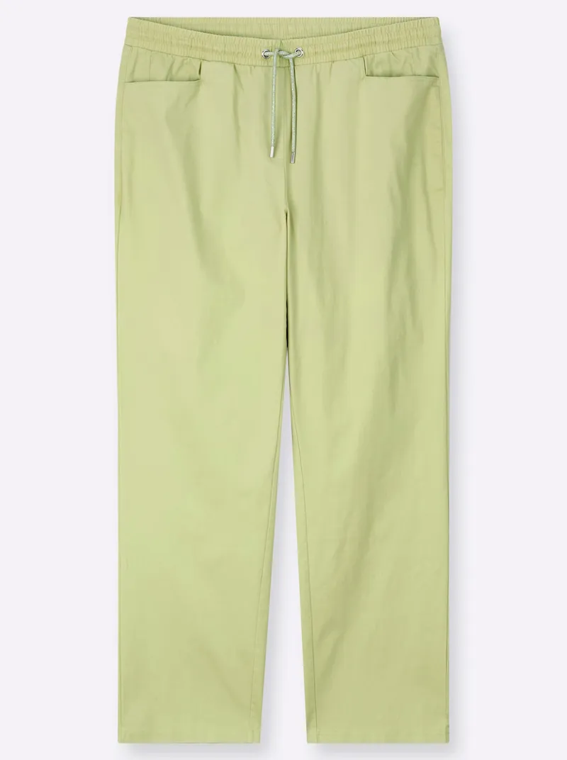 sheego Jogg Pants, Pistazie, – Produktbild 2 von 2