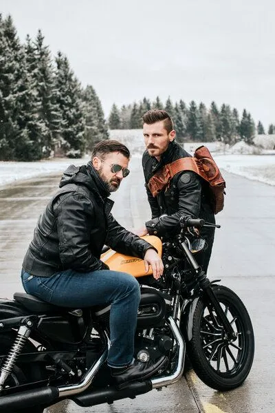 Alpenleder Alpenleder Rucksack SCRAMBLER, Brandy, – Produktbild 4 von 4