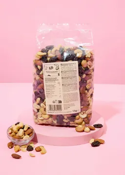 KoRo Studentenfutter mit gerösteten Nüssen 1 kg – Produktbild 1 von 1
