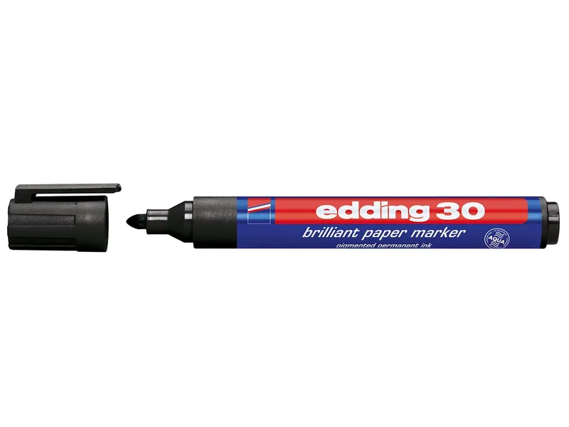 Edding Edding Pigmentmarker "30" schwarz – Produktbild 2 von 3