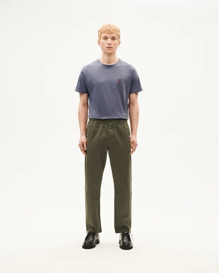 thinking mu Hose Modell: Travel, Olive green, – Produktbild 1 von 2