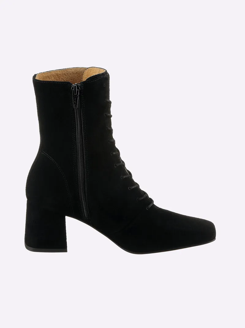 heine Stiefelette schwarz, Schwarz, – Produktbild 2 von 3