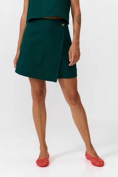 SUITE13LAB Suite13lab Damen-Minirock POLO, Deep green(grün), – Produktbild 1 von 4