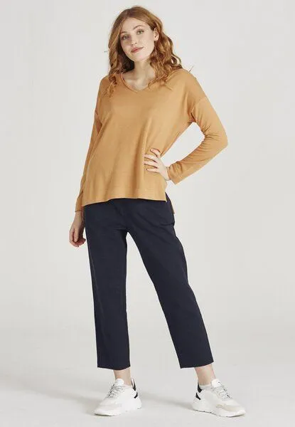 Givn Berlin Givn Berlin Damen Sweater aus TENCEL Modal "Jules", Light camel, – Produktbild 2 von 4