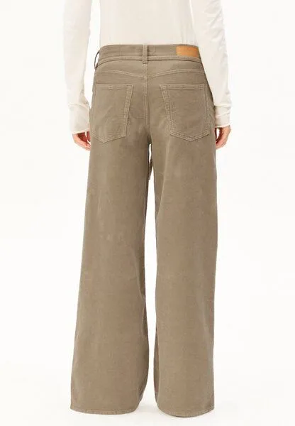 ARMEDANGELS ARMEDANGELS ASTRAEAAS CORDUROY Damen Cordhose aus Bio-Baumwoll Mix, Light sage, – Produktbild 2 von 4
