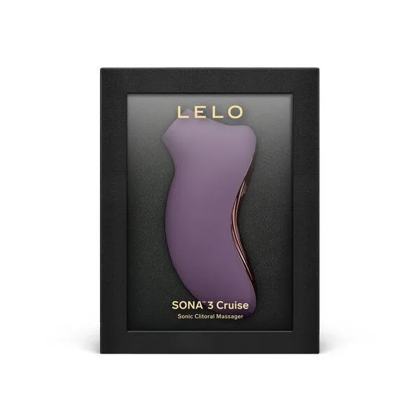 LELO Klitoris-Stimulator mit Schallwellen - LELO SONA 3 Cruise, Lila, – Produktbild 3 von 4