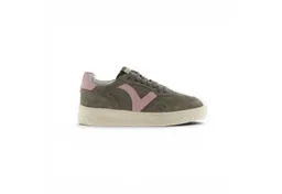 Victoria Victoria Seul (Velourleder) - khaki/rosa Damen Sneaker – Produktbild 1 von 1