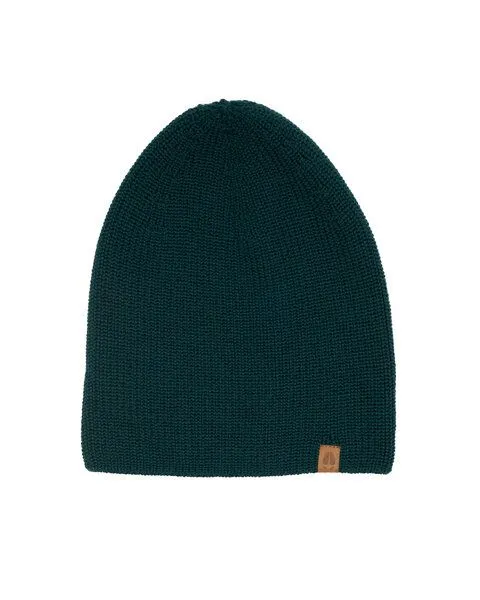 Kopyto Kopyto DEER - Mütze 100% RWS Merinowolle Mulesingfrei, leichte Beanie ohne Umschlag, Unisex, Flaschengrün, – Produktbild 1 von 4
