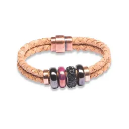 Kork-Deko Kork-Deko Beige Korkarmband Damen – veganes, handgefertigtes Armband, verstellbar & elegant – Produktbild 1 von 1