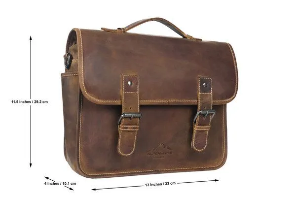 Alpenleder Alpenleder Messenger Bag TOURER, Wild camel, – Produktbild 1 von 3
