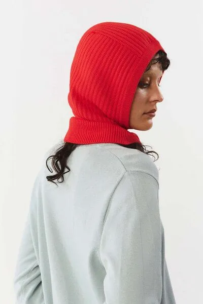 Suite 13 Lab Suite 13 Lab Regina Baumwoll-Balaklava, Rot, – Produktbild 2 von 2