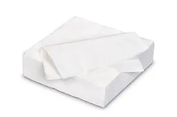 AVA Papierserviette, Servietten aus Papier 25x25cm 2-lagig 50 Stück Weiß – Produktbild 1 von 1