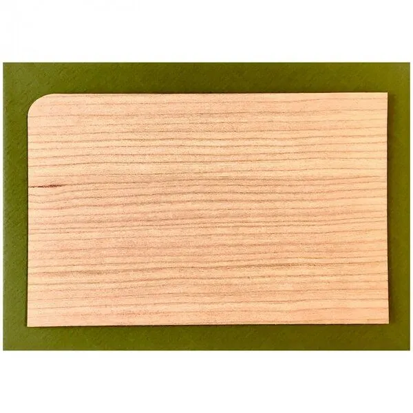 holzpost holzpost Grußkarte mit Umschlag "Blanko" – Produktbild 1 von 3