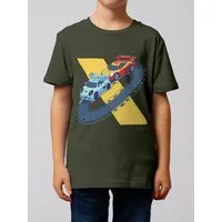watabout.kids watabout.kids T-Shirt Kinder Racing Car, Khaki, – Produktbild 1 von 1
