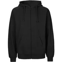 Neutral Neutral® Herren Unisex College Hoodie Zoodie Hoody Kapuzenjacke Sweatjacke, Schwarz, – Produktbild 1 von 1