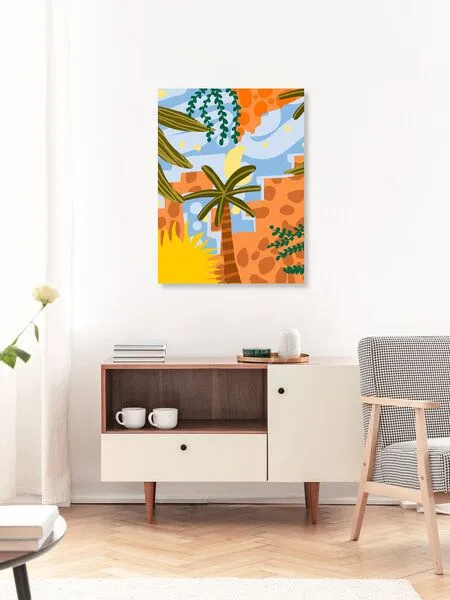 Photocircle Photocircle Poster / Leinwandbild - A Beautiful Day Begins With A Beautiful Mindset – Produktbild 3 von 4