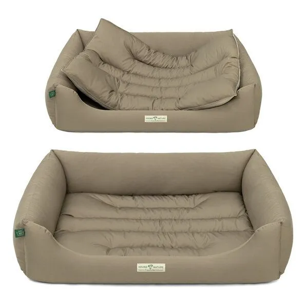 HOUND & NATURE HOUND & NATURE Öko Hundebett LUZERN, Taupe, – Produktbild 7 von 7
