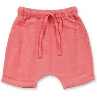 Sense Organics sense-organics Sense Organics Baby Kurze Hose Bio Baumwolle Muslin, Pink peach, – Produktbild 1 von 1