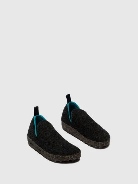 ASPORTUGUESAS ASPORTUGUESAS Filz Slip-On Sneaker City, Anthracite, – Produktbild 3 von 4
