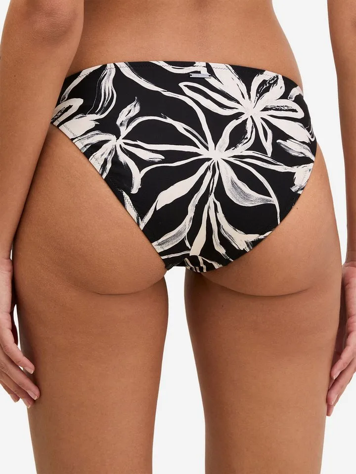 Marc O'Polo Marc O'Polo Bikini-Hose Abstract Floral Bikini Slip, Bikini Unterteil, Bikinihose, Schwarz, – Produktbild 3 von 4
