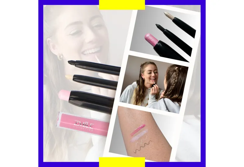 ZMILE COSMETICS Schmink-Set Metal Pencil Box 'Magical' - vegane Kosmetik, 4-tlg., inkl. Metal-Pencil Box – Produktbild 5 von 5