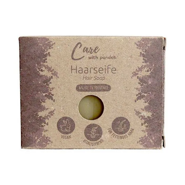 pandoo pandoo Feste Haarseife - Balade en Provence 100g - Naturkosmetik – Produktbild 2 von 4