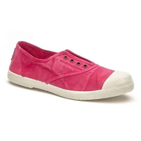 Natural World Natural World Vegan Damen Sneaker washed - Old Lavanda, Pink(fuchsia), – Produktbild 1 von 2