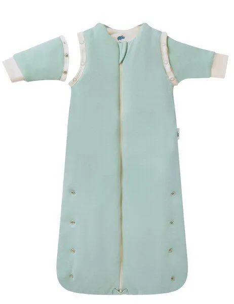 Mababu Mababu 2.5 TOG Kugelschlafsack | Ganzjahres Babyschlafsack Bio-Baumwolle | Mitwachsend | Herbst & Winterschlafsack, Bär, – Produktbild 2 von 4
