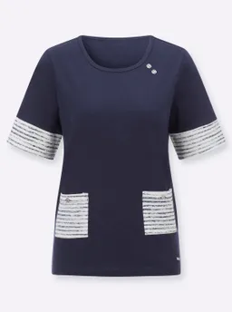 Witt Kurzarmshirt marine – Produktbild 1 von 1