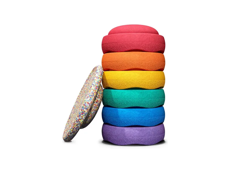 Stapelstein® Stapelstein® Rainbow Set classic Ø 27,5cm, H: 12cm, Ø 35,5cm, H: 8,4cm – Produktbild 2 von 8