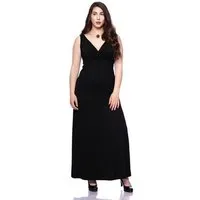 Ingoria Ingoria BELLA wendbares Maxi Kleid aus TENCEL Modal, Schwarz, – Produktbild 1 von 1
