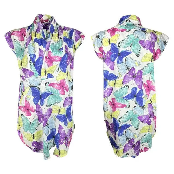 FORMAT FORMAT TOAT Bluse, Butterfly, – Produktbild 2 von 2