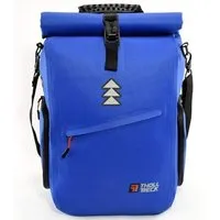 THOLLBECK THOLLBECK 3 in 1 Fahrradtasche & Fahrradrucksack wasserdicht (23-27l) mit Magnetverschluss, Blau, – Produktbild 1 von 1