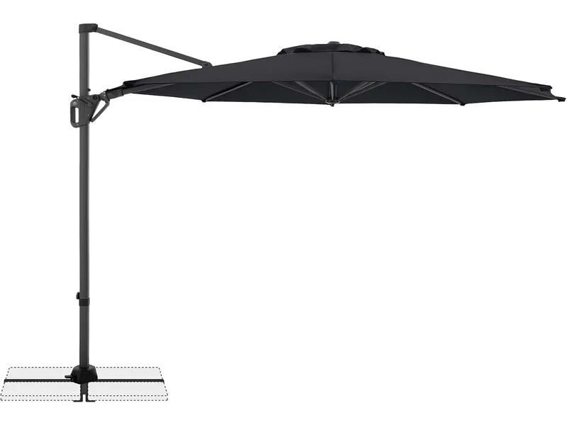 Doppler doppler Pendelschirm "LIFE" Ø 310 cm, anthrazit – Produktbild 1 von 1