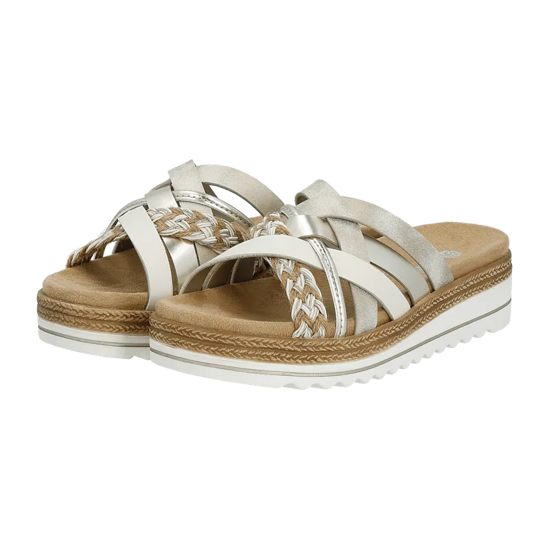 Remonte Remonte Sandale für Damen, silber, Größe 41 EU, Silber, – Produktbild 3 von 7