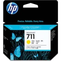 Hewlett Packard hp Tintenpatronen CZ136A, Nr. 711 gelb, 3-er Pack – Produktbild 1 von 1