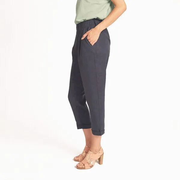 WiDDA berlin WiDDA berlin Hose Jupp aus Tencel, Dunkelblau, – Produktbild 1 von 4