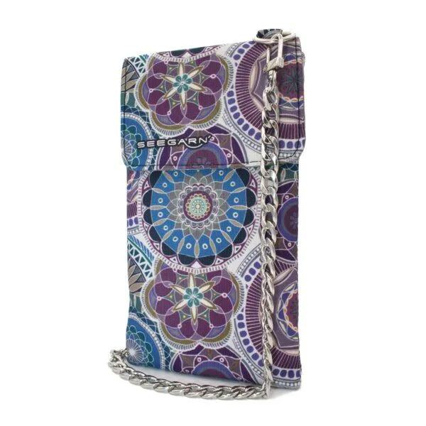 Seegarn Seegarn Handytasche / Umhängetasche (MB01), K1 - kette silber, – Produktbild 1 von 3