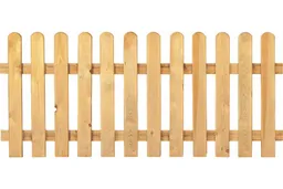 woodstore24 Gartenzaun Holz Kiefer / Fichte 180 x 60 cm (Serie Edewecht) – Produktbild 1 von 1