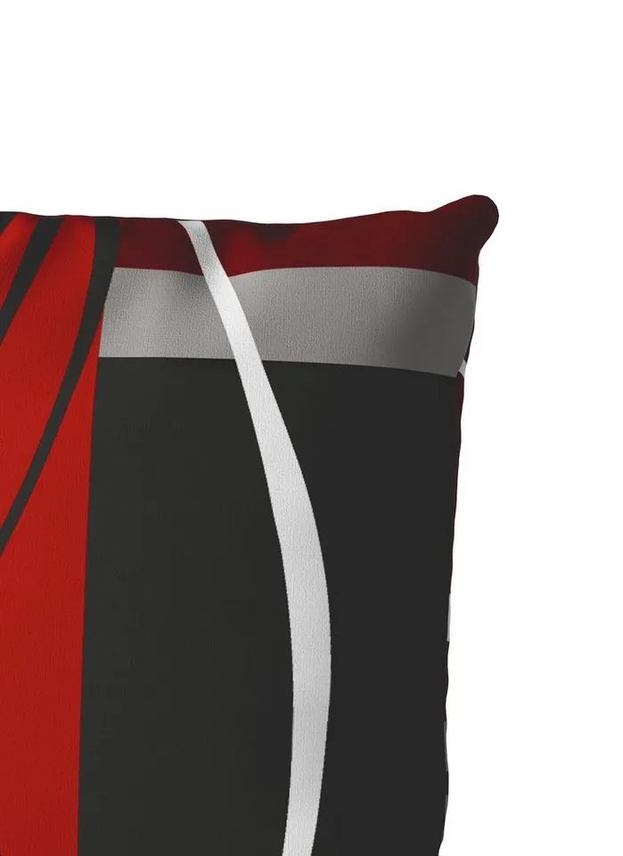 OTTO home Bettwäsche Kelian in Gr. 135x200, 155x220 cm u.a. Bettwäsche-Set mit Baumwolle, Linon, 2 teilig, in verschiedenen Qualitäten, gemusterte Bettwäsche, Rot, – Produktbild 7 von 7