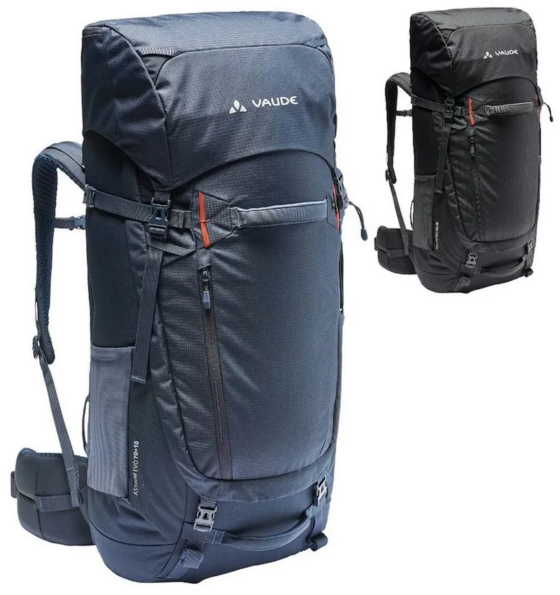 Vaude Vaude Rucksaecke>=50L Astrum EVO 70+10, Schwarz, – Produktbild 1 von 8