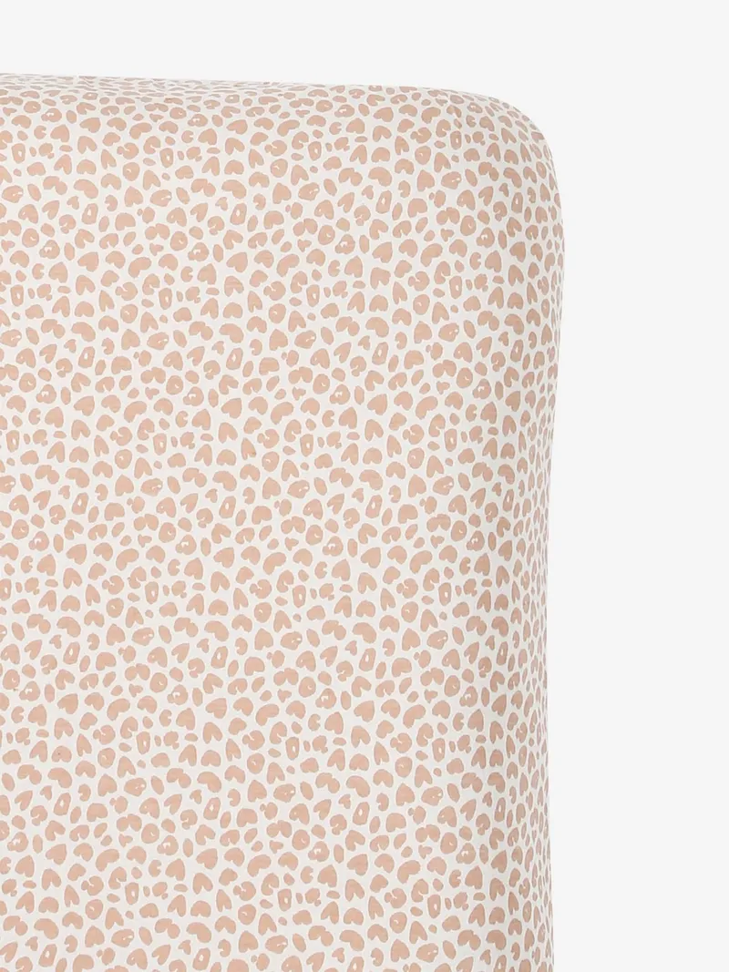 Vertbaudet 2er-Pack Ftee-Bezüge für Baby Wickelauflage personalisierbar, Braun/lovely leo, – Produktbild 4 von 4