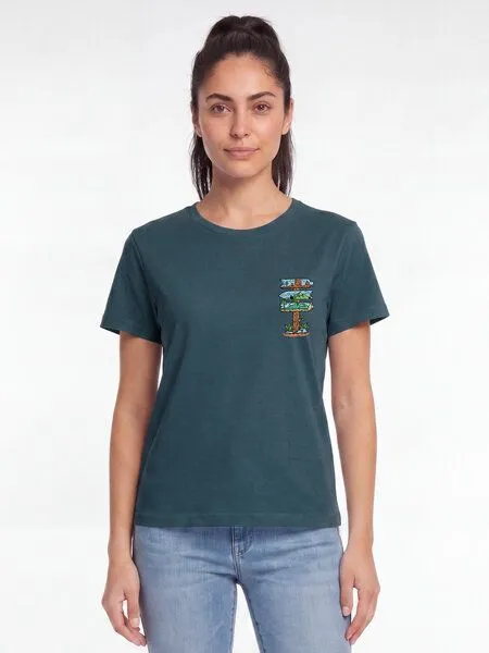 watapparel watapparel T-Shirt Frauen Adventure is everywhere, Stargazer, – Produktbild 2 von 2