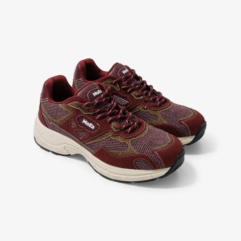 MoEa MoEa Herren vegan Sneaker Gen8 Grapes Burgundy, Dunkelrot, – Produktbild 2 von 2