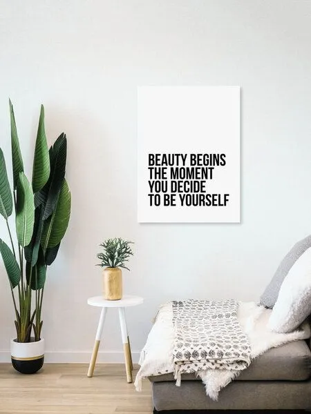 Photocircle Photocircle Poster / Leinwandbild - Be Yourself No7 – Produktbild 4 von 4