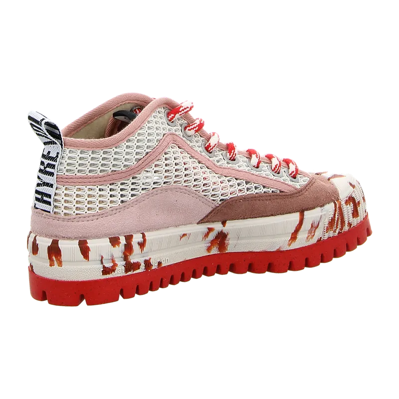 Duuo Duuo Damen Plateau Sneaker für Damen, Rot, – Produktbild 5 von 7