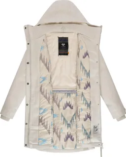 ragwear ragwear Wintermantel Jannisa Coat Klassischer Damen Kurzmantel mit Kapuze – Produktbild 1 von 1