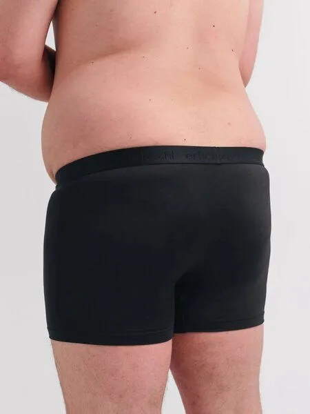erlich textil erlich textil Light Touch Pants im 3er Pack, enge Boxershorts mit weichem Lyocell, made in Europe, Anthrazit, – Produktbild 2 von 4