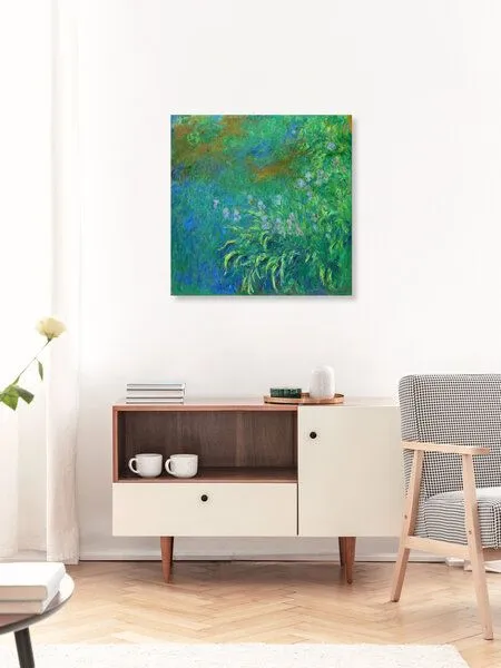 Photocircle Photocircle Poster / Leinwandbild - Claude Monet: Schwertlilien – Produktbild 3 von 4